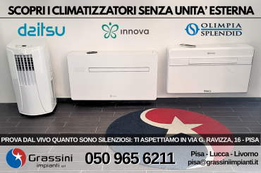 LA CLIMATIZZAZIONE PER OGNI ESIGENZA!